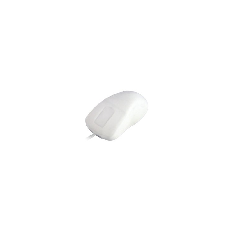 Mouse raton industrial active key usb optico ip68 blanco