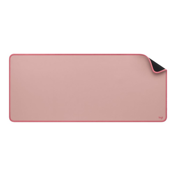 Alfombrilla logitech desk mat -  studio series rosa oscuro