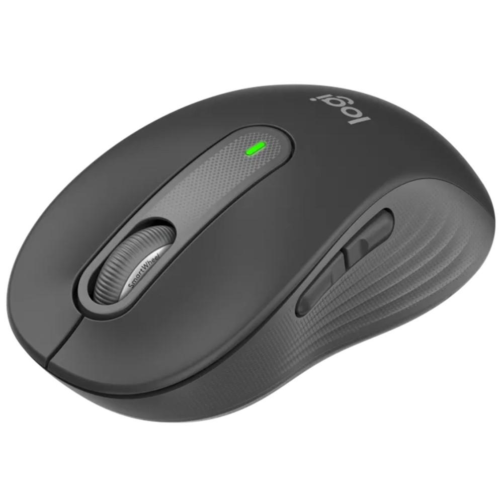 Mouse raton logitech m650 for business mediano wireless inalambrico grafito