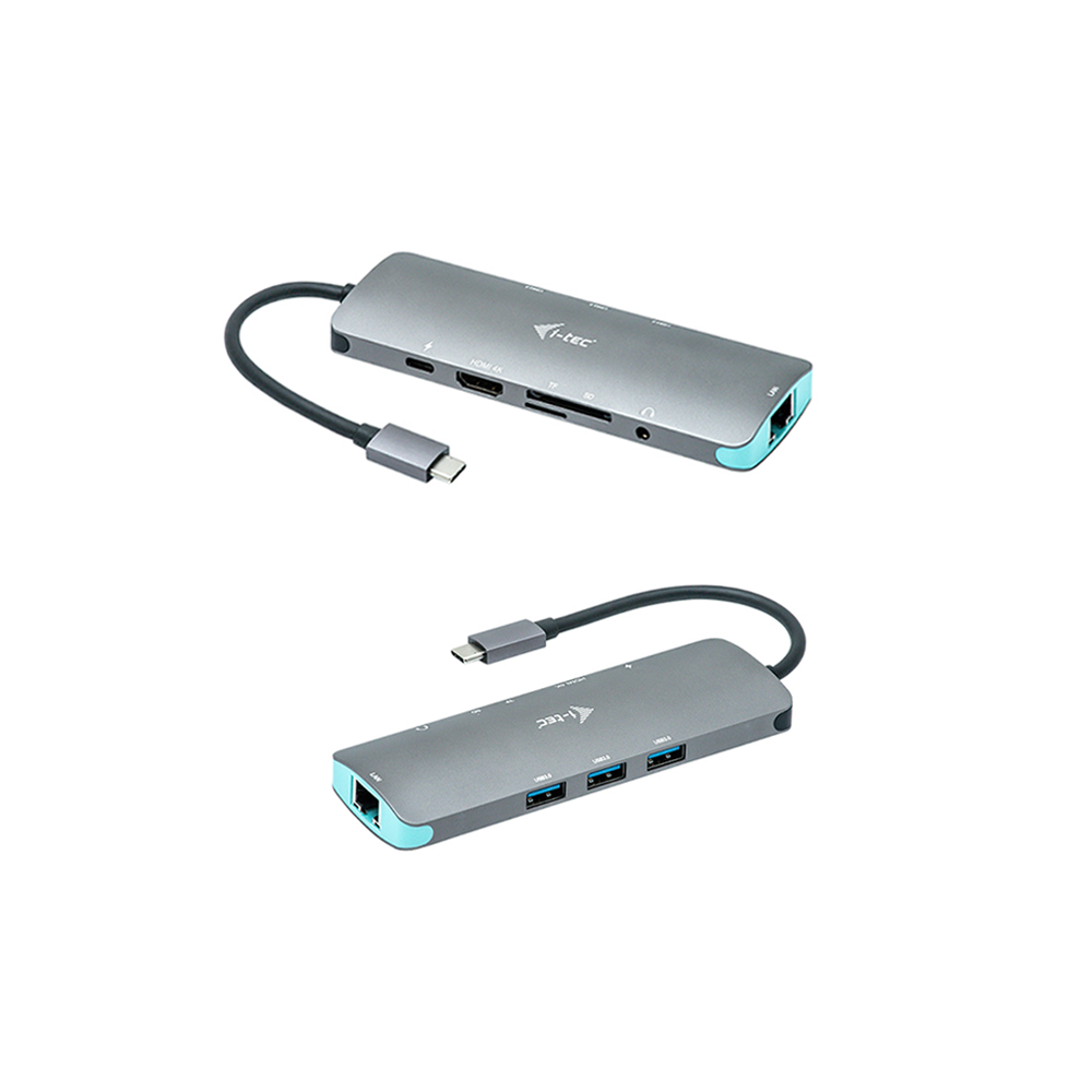 Nano docking station i - tec usb - c 4k con lan y power delivery 100w