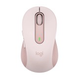 Mouse raton logitech m650 mediano optico wireless inalambrico rosa