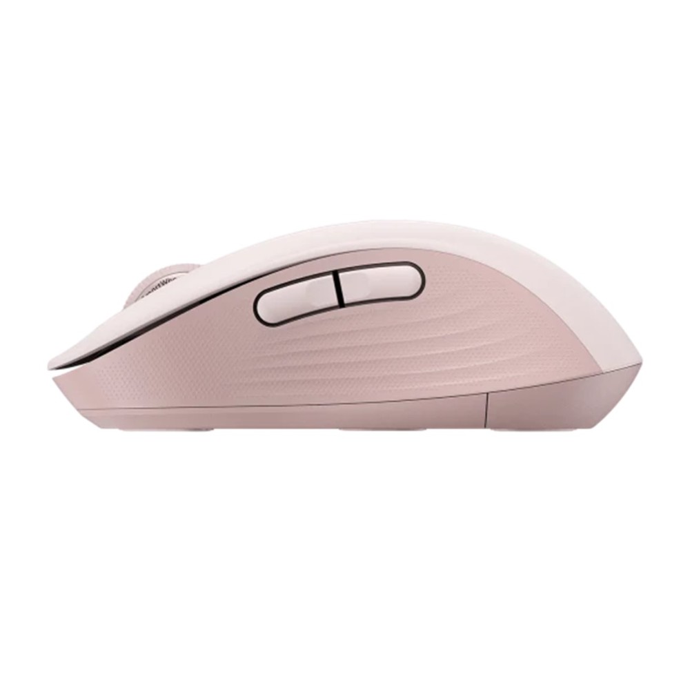 Mouse raton logitech m650 mediano optico wireless inalambrico rosa
