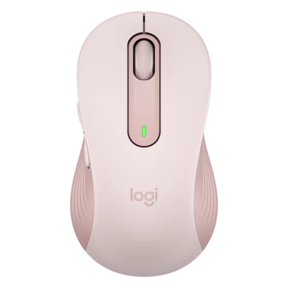 Mouse raton logitech m650 grande optico wireless inalambrico rosa