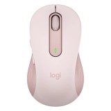 Mouse raton logitech m650 grande optico wireless inalambrico rosa