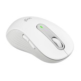 Mouse raton logitech m650 para zurdos optico wireless inalambrico blanco crudo