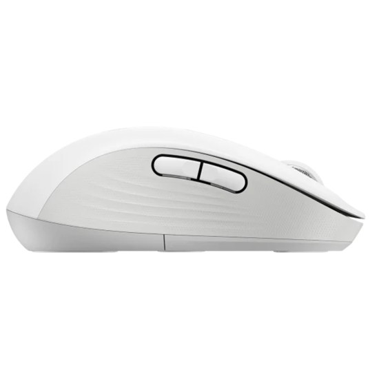 Mouse raton logitech m650 para zurdos optico wireless inalambrico blanco crudo