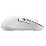 Mouse raton logitech m650 para zurdos optico wireless inalambrico blanco crudo