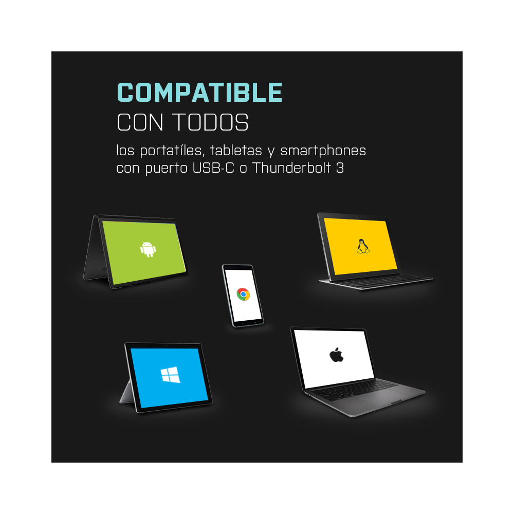 Nano docking station i - tec usb - c 4k con lan y power delivery 100w