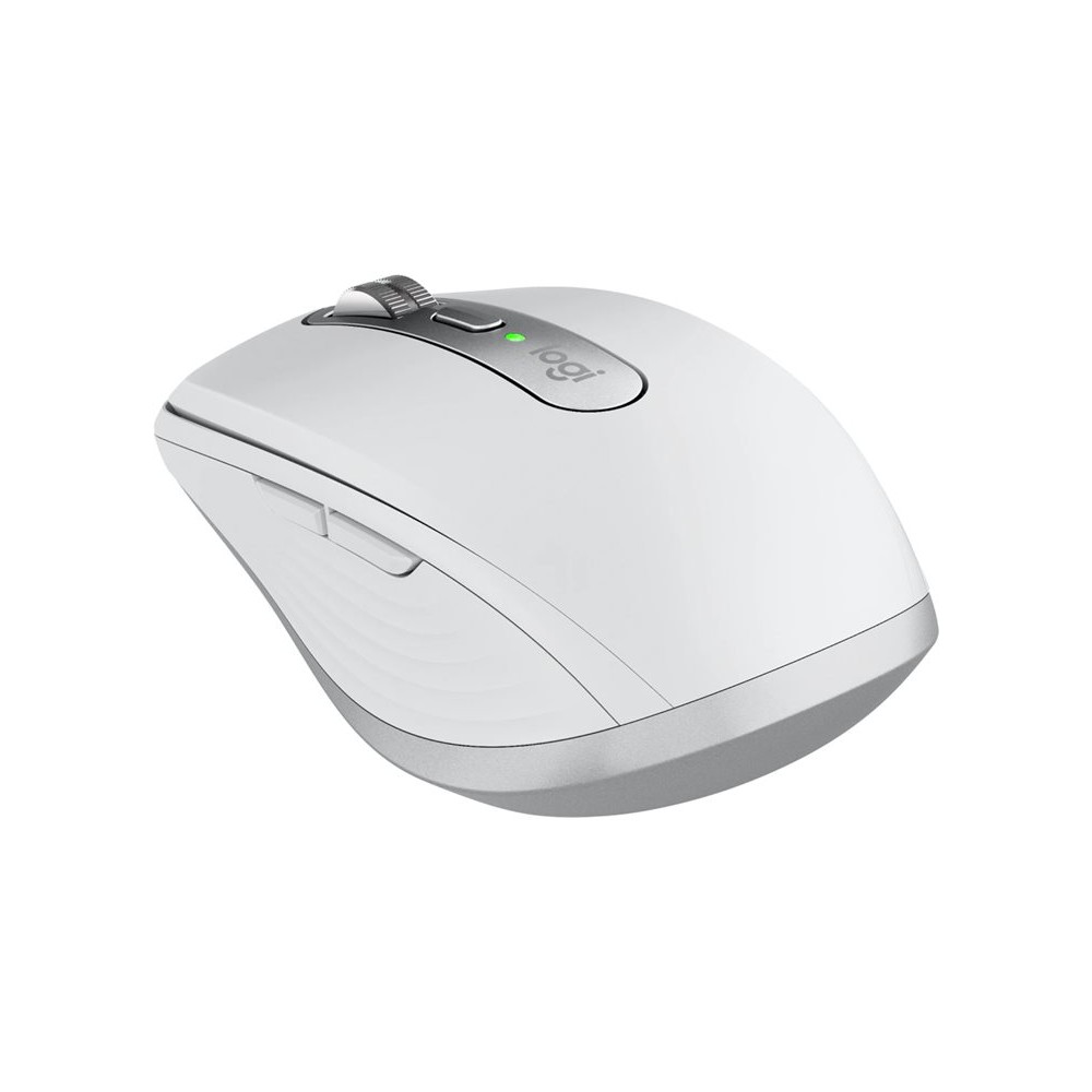 Mouse raton logitech mx anywhere 3s wireless inalambrico bluetooth gris palido