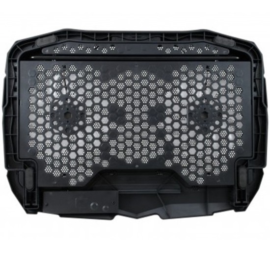 Soporte - base de refrigeracion conceptronic thana07b para portatiles hasta 15.6 pulgadas ventiladores 125mm x2