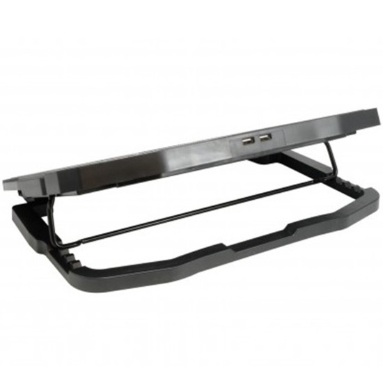 Soporte - base de refrigeracion conceptronic thana07b para portatiles hasta 15.6 pulgadas ventiladores 125mm x2