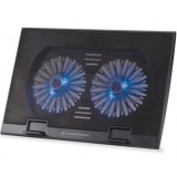 Base refrigeracion conceptronic para portatiles 2 ventiladores 125mm hasta 17 pulgadas