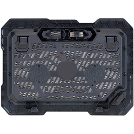 Base refrigeracion conceptronic para portatiles 2 ventiladores 125mm hasta 15.6 pulgadas