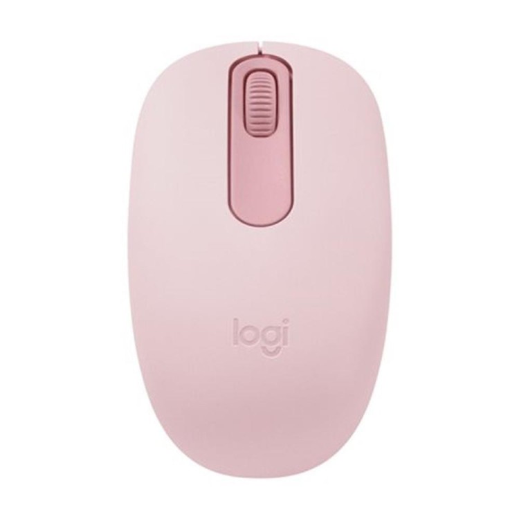 Raton inalambrico logitech m196 rosa