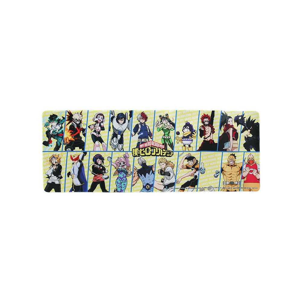 Alfombrilla escritorio paladone my hero academia personajes