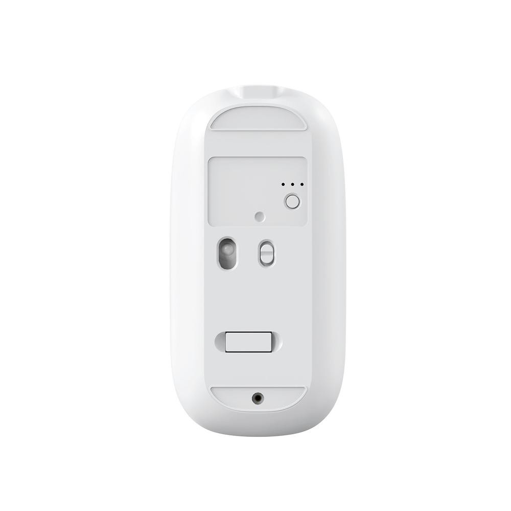 Mouse raton coolbox ia w02 blanco 1600 dpi inalambrico rf+bt