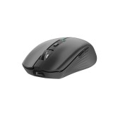 Mouse raton coolbox gaming  w01 negro 1600 dpi inalambrico recargable