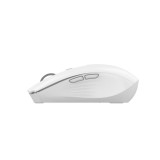 Mouse raton coolbox gaming  w01 blanco 1600 dpi inalambrico recargable