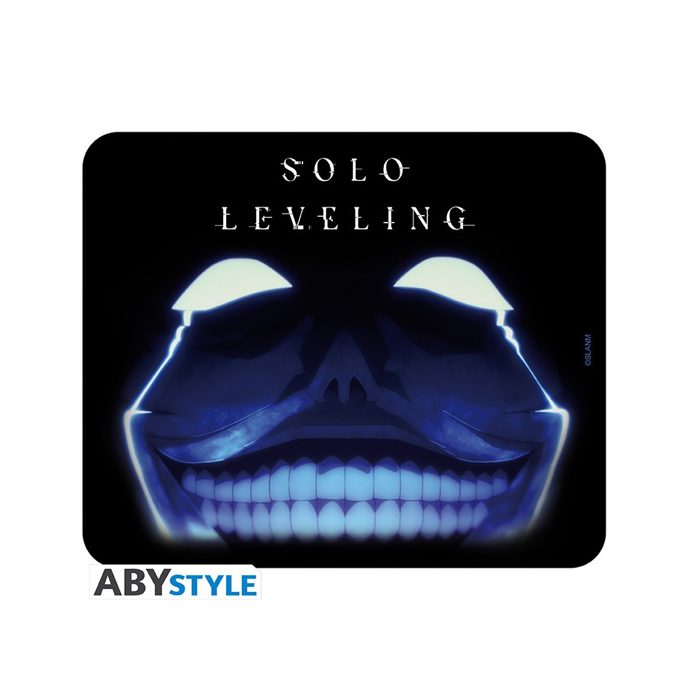 Alfombrilla de ratón flexible abystyle solo leveling estatua de dios