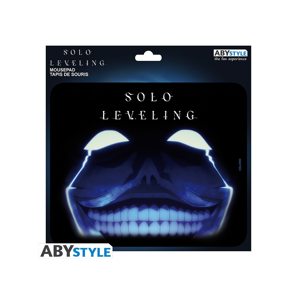 Alfombrilla de ratón flexible abystyle solo leveling estatua de dios