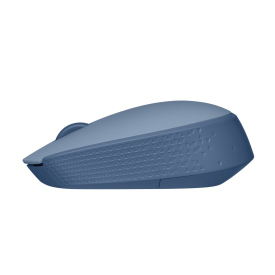 Mouse raton logitech m171 optico wireless inalambrico gris azulado