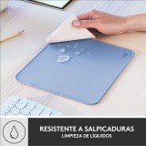 Alfombrilla logitech desk mat -  studio series gris azulado