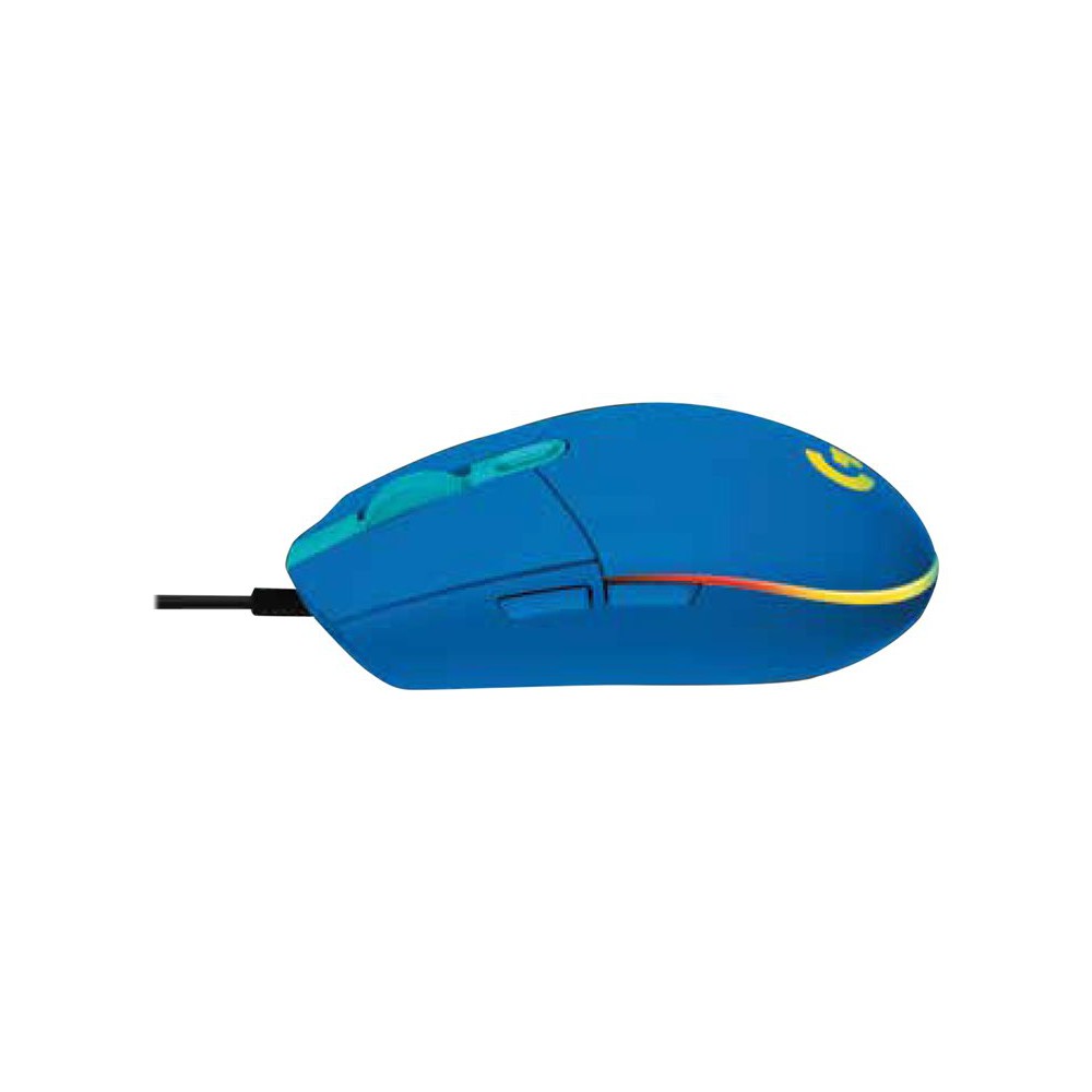 Mouse raton logitech g102 lightsync azul gaming 8.000 dpi 6 botones