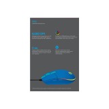 Mouse raton logitech g102 lightsync azul gaming 8.000 dpi 6 botones