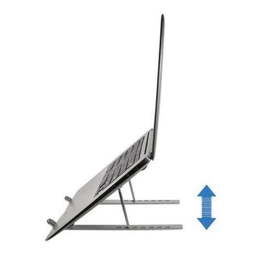 Soporte - base de refrigeracion conceptronic para portatiles hasta 15.6 pulgadas aluminio plegable