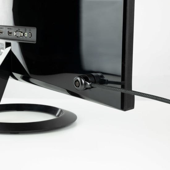 Cable tooq seguridad con llave para portatiles 1.5m