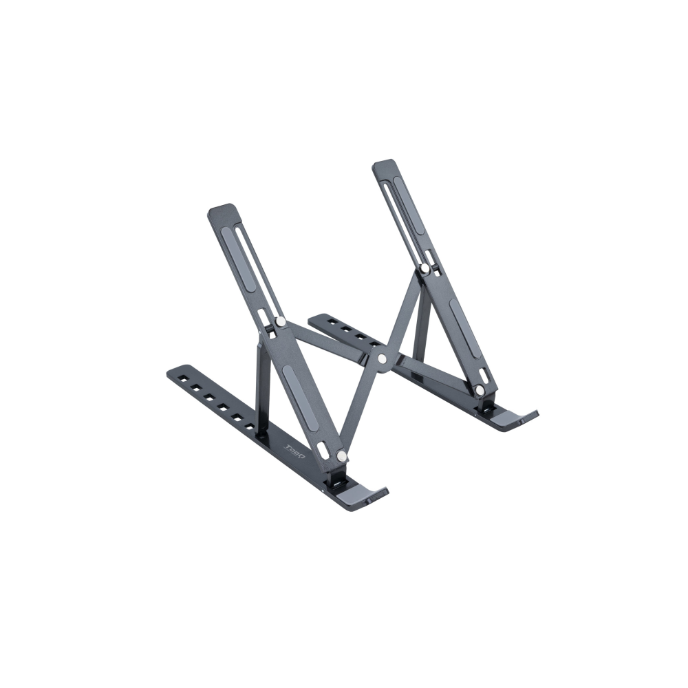 Soporte elevador tooq aluminio plegable portatiles gris