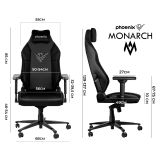 Silla gaming phoenix monarch cuero talla r