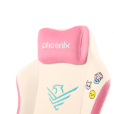 Silla gaming phoenix nova cream edition