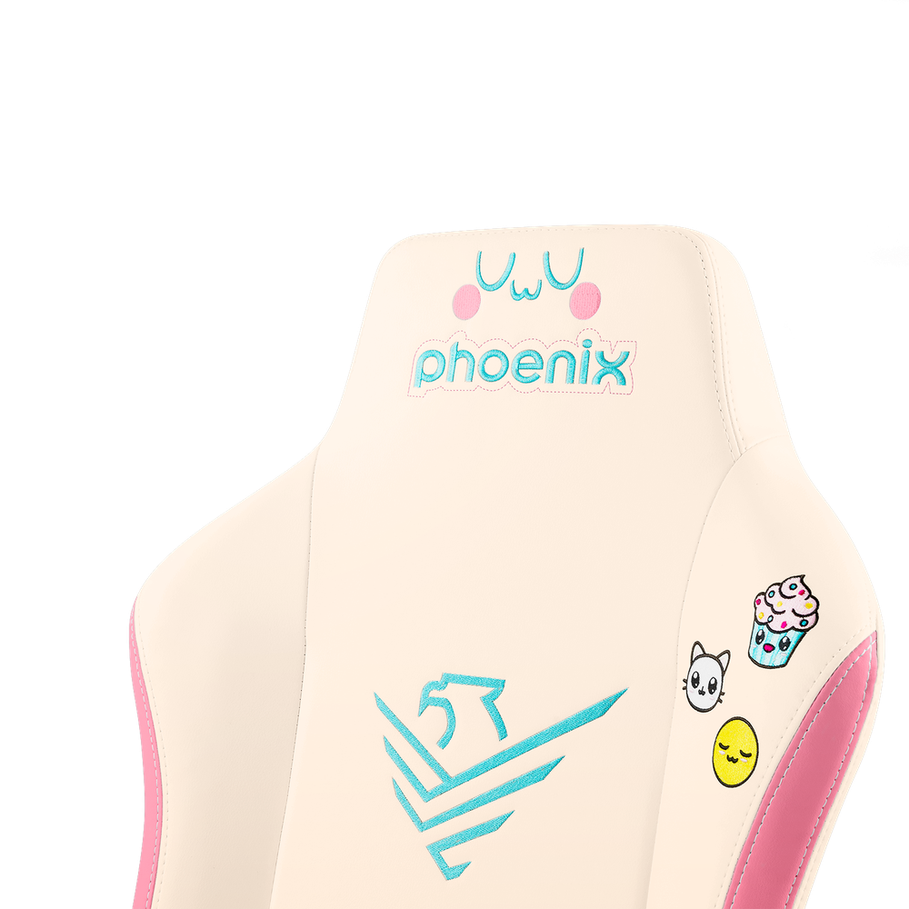 Silla gaming phoenix nova cream edition