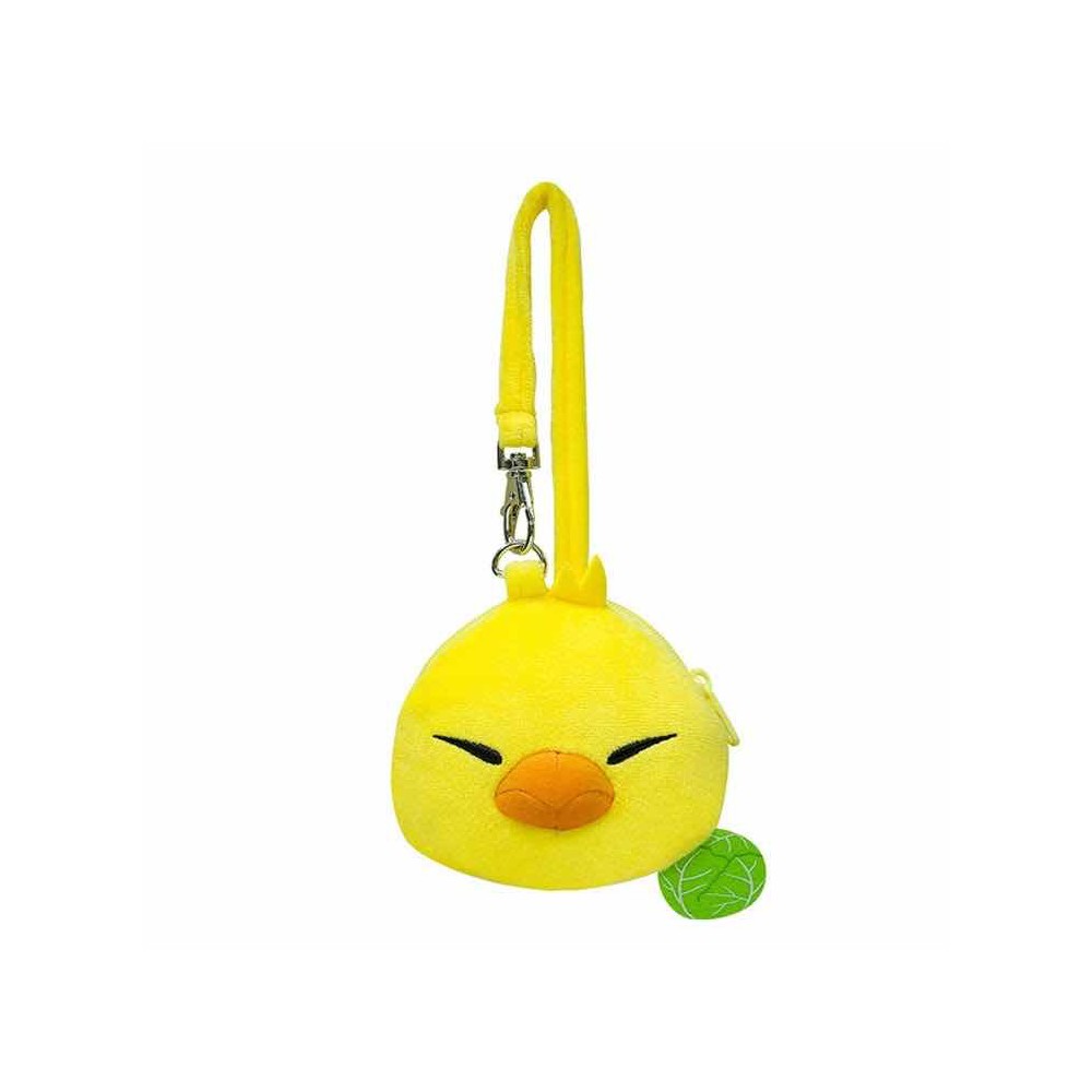 Peluche square enix final fantasy xiv heavensward fat chocobo pouch
