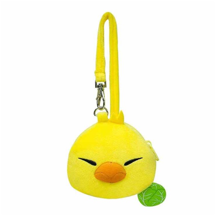 Peluche square enix final fantasy xiv heavensward fat chocobo pouch