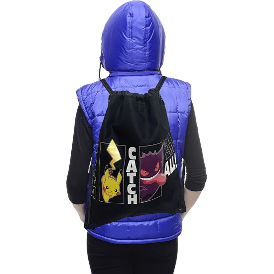 Saco mochila cyp brands pokemon gotta catch em all!