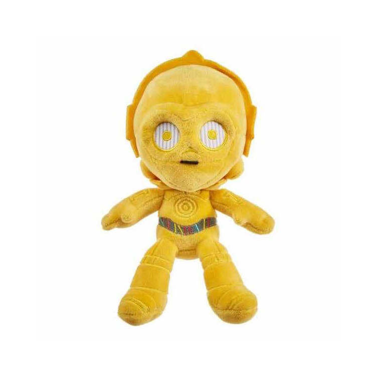 Peluche mattel star wars c3po 20 cm