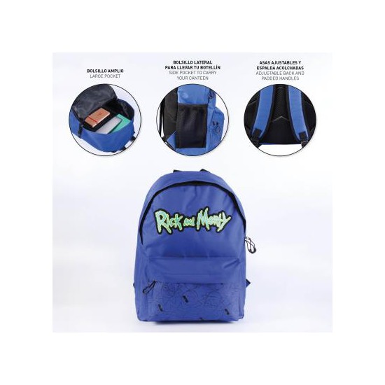 Mochila casual cerdá rick and morty