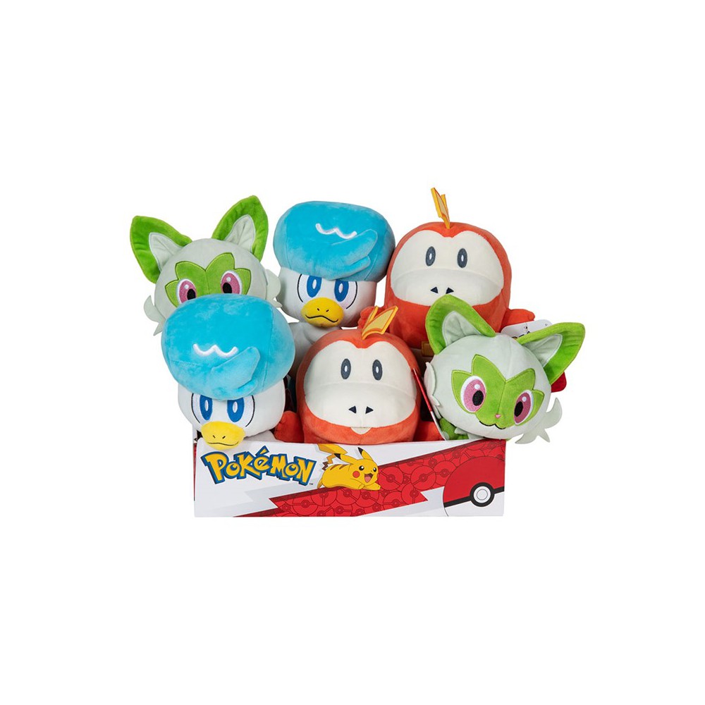 Peluche jazwares pokemon generación ix 21cm 1 unidad (1 peluche)