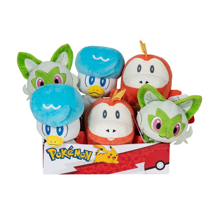 Peluche jazwares pokemon generación ix 21cm 1 unidad (1 peluche)