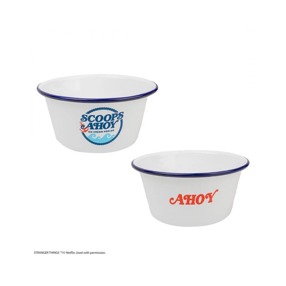 Tarrina de helado cinereplicas stranger things scoops ahoy