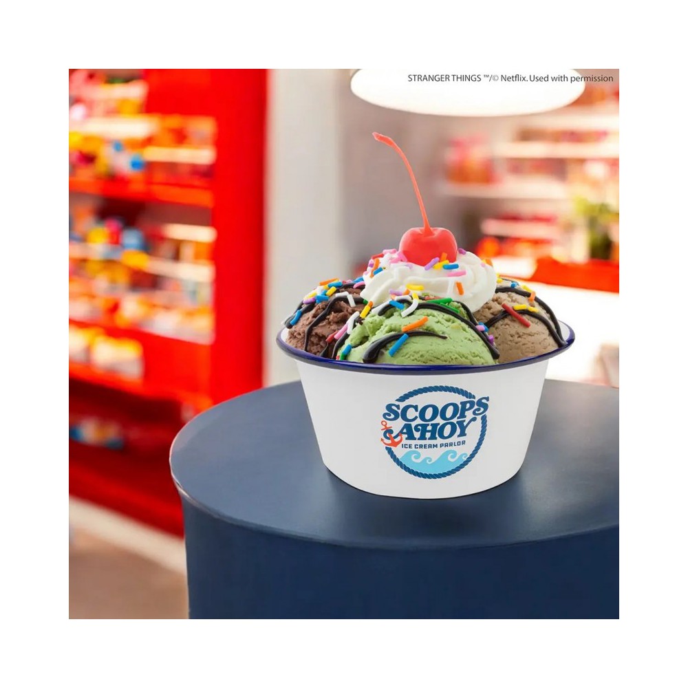Tarrina de helado cinereplicas stranger things scoops ahoy