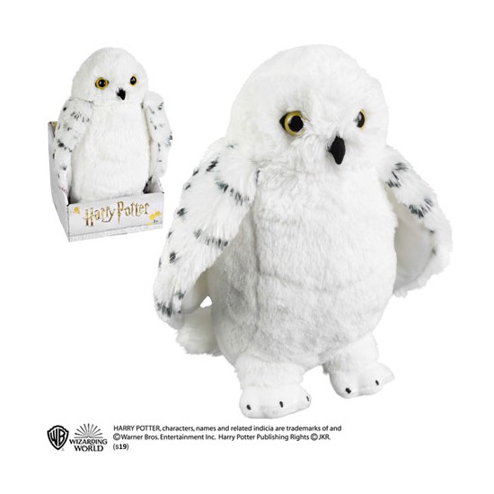 Peluche the noble collection harry potter hedwig