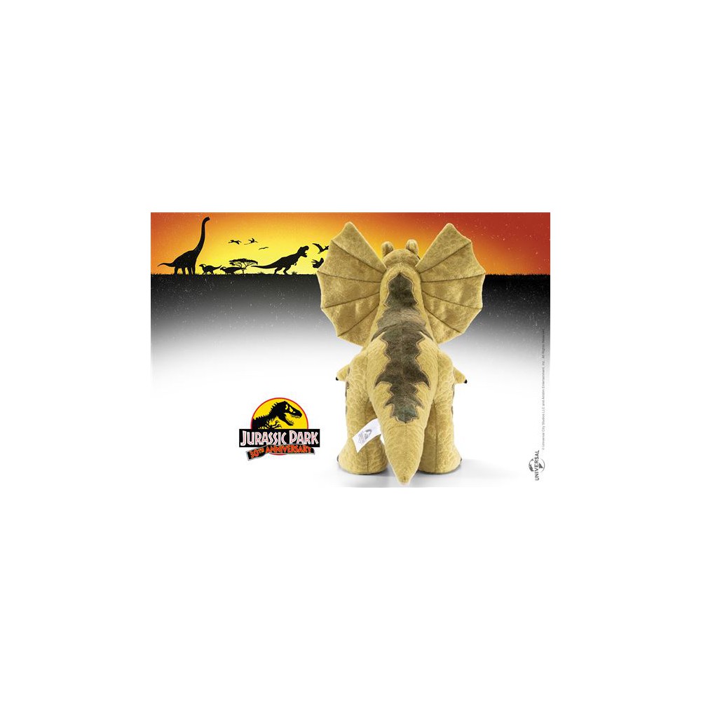 Peluche the noble collection jurassic park dilophosaurus