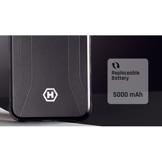 Telefono movil smartphone rugerizado hammer blade v 5g - 6.59 pulgadas - 8+256gb negro