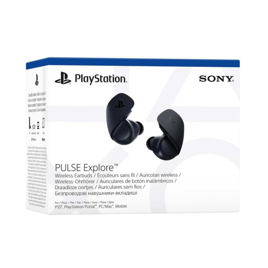 Accesorio sony ps5 -  auriculares pulse explore negro