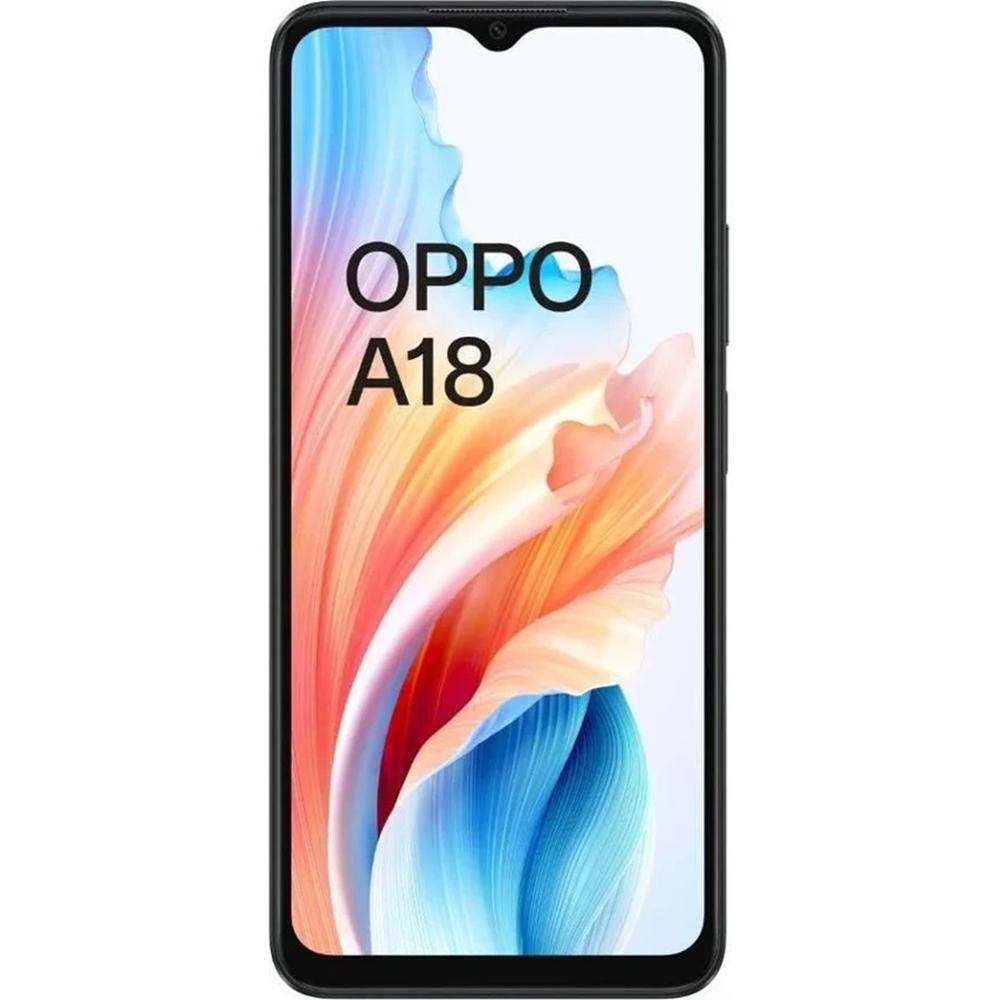 Movil oppo a18 6.56 pulgadas 4gb 128gb golwing black