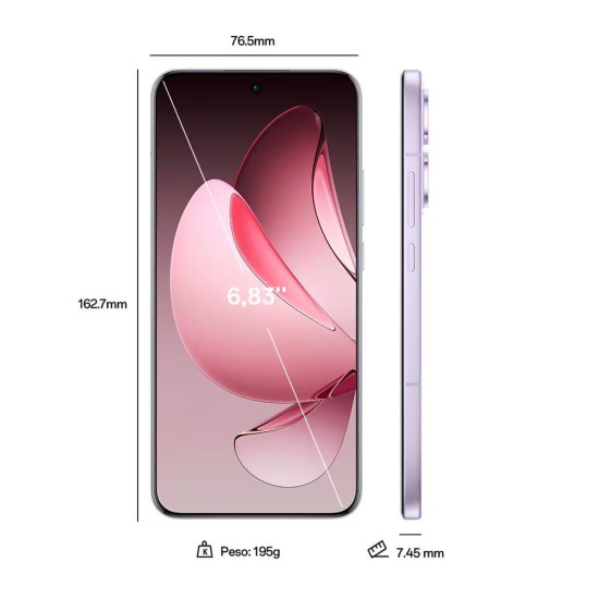 Movil oppo reno 13 pro 5g 12 - 512gb purpura