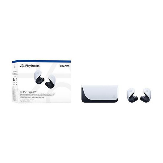 Accesorio sony ps5 -  auriculares pulse 3d explore blanco - negro